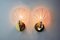 Seashell Sconces in Frosted Murano Glass, Italy, 1980s, Set of 2, Image 2