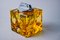 Encendedor naranja de cristal de Murano atribuido a Antonio Imperatore, Italia, años 70, Imagen 1