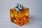 Encendedor de cristal de Murano naranja atribuido a Antonio Imperatore, Italia, años 70, Imagen 1