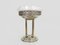 Silver Metal Table Center with Glass Bowl, 1890s 2