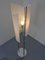 Lámpara de pie Arianna de mármol y vidrio soplado de Bruno Gecchelin para Oluce, Italia, años 70, Imagen 16