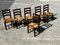 Brutalist Table and Chairs by Georges Robert, 1960s, Set of 7, Image 2