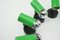 Green Wall or Ceiling Spot Lights from Massive, Belgium, 1960s, Set of 10, Image 16