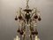 Macaroni Crystal Murano Glass Chandelier, 1940s 10