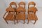 Chairs and 2 Armchairs by Rainer Daumiller, 1960s, Set of 6 15