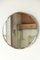 Round Beveled Mirror, 1950s, Image 1