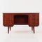 Danish Teak Desk, 1970s, Image 1