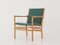 Danish Beech Armchair by Erik Ole Jørgensen, 1970s 3