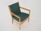 Beech Armchair, Danish Design, 1970s, Designer: Erik Ole Jørgensen, Manufacture: Tarm Chairs & Furniture Factory 9