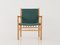Poltrona in faggio, design danese, anni '70, designer: Erik Ole Jørgensen, produzione: Tarm Chairs & Furniture Factory, Immagine 2