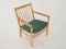 Beech Armchair, Danish Design, 1970s, Designer: Erik Ole Jørgensen, Manufacture: Tarm Chairs & Furniture Factory, Image 10