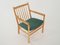 Butaca de haya, diseño danés, años 70, diseño: Erik Ole Jørgensen, fabricación: Tarm Chairs & Furniture Factory, Imagen 10