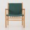 Beech Armchair, Danish Design, 1970s, Designer: Erik Ole Jørgensen, Manufacture: Tarm Chairs & Furniture Factory 1