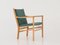 Beech Armchair, Danish Design, 1970s, Designer: Erik Ole Jørgensen, Manufacture: Tarm Chairs & Furniture Factory 8