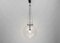 Large Mid-Century Modern Glass Pendant Lamp, 1960s, Image 4