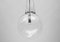 Large Mid-Century Modern Glass Pendant Lamp, 1960s 5