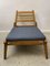 Chaise Hunter Mid-Century de Oak par Heger Heinz pour Kunsthandwerk Annaberg Buchholz, Former GDR, 1960s 5