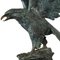 Escultura de águila de bronce patinado, Italia, años 70, Bronce, Imagen 9