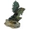 Patinierte Bronze Adler-Skulptur, Italien, 1970er, Bronze 10