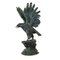 Patinierte Bronze Adler-Skulptur, Italien, 1970er, Bronze 2
