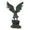 Patinierte Bronze Adler-Skulptur, Italien, 1970er, Bronze 3