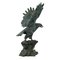 Escultura de águila de bronce patinado, Italia, años 70, Bronce, Imagen 4