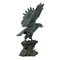 Patinierte Bronze Adler-Skulptur, Italien, 1970er, Bronze 4