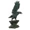Escultura de águila de bronce patinado, Italia, años 70, Bronce, Imagen 6