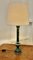 Lampada da tavolo alta in marmo verde, anni '70, Immagine 8