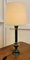 Tall Green Marble Table Lamp, 1970s, Image 1