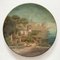 Early 20th Century Porcelain Plate Sorrento Castle, Gulf Of Naples, Image 2