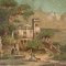 Piatto in porcellana dell'inizio del XX secolo Castello di Sorrento, Golfo di Napoli, Immagine 4