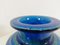 Vase Flavia Montelupo Blue from Rimini, Italy, 1960s 4