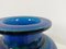 Vase Flavia Montelupo Blue from Rimini, Italy, 1960s, Image 5