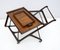 Mid-Century Italian Modern Walnut Bar Cart attributed to Cesare Lacca for Cassina, 1950s, Image 7