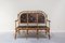 Bamboo and Japanese Lacquer 3-Seater Bench, France, Late 19th Century, Image 1