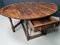 17th Century Oval Oak Drop Leaf Table 12