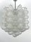 Mid-Century Murano Bubble Glass Ceiling Lights, Italy, 1960s, Set of 2 7
