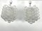 Mid-Century Murano Bubble Glass Ceiling Lights, Italy, 1960s, Set of 2, Image 2