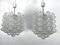 Mid-Century Murano Bubble Glass Ceiling Lights, Italy, 1960s, Set of 2 11