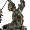 Tommaso Campajola, Guerriero indiano a cavallo con Lancia e Fiera, anni '20, Bronzo e marmo, Immagine 9