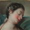 Pietro Antonio Rotari, Blauäugige Brünette & Junges Schlafendes Mädchen, Pastellzeichnungen auf Papier, Gerahmt, 2er Set 8