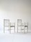 Scandinavian White Chairs, 1960s, Set of 2 3