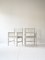 Scandinavian White Chairs, 1960s, Set of 2 2