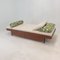 Dormeuse Mid-Century in teak con cuscini Dedar, anni '60, Immagine 10