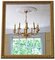 Large 19th Century Gilt Overmantle Wall Mirror 1