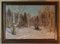 Ewgenij Sokolov, Winter, 1987, Oil on Board, 1987, Oil, Framed 1