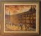 Harold Rotenberg, Western Wall, 1950s, Oil on Canvas, Framed, Image 1