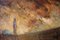 Harold Rotenberg, Muro del Pianto, anni '50, Olio su tela, Incorniciato, Immagine 3