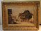 Escena Biedermeier, década de 1800, óleo sobre lienzo, enmarcado, Imagen 4